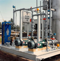 Image of a skid mounted complete system